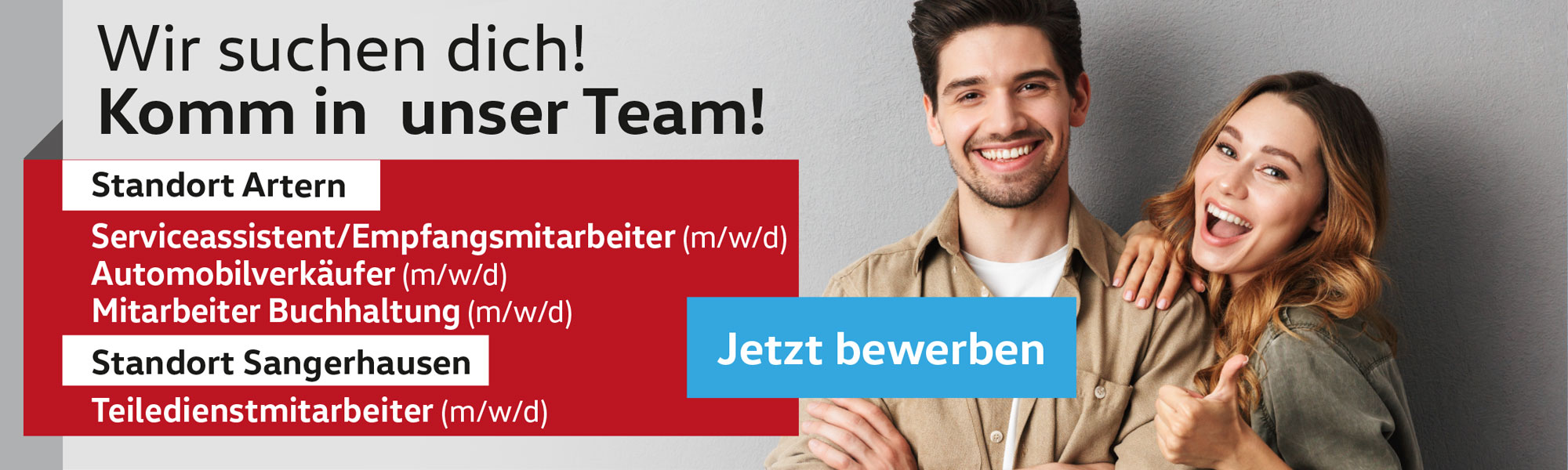 Jetzt bewerben